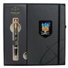 Ручка кулькова Parker IM 17 UKRAINE Black GT BP Палаючий Тризуб + блокнот Parker + подар.упаковка GIFT24 (22032b24_T1170u) зображення 2