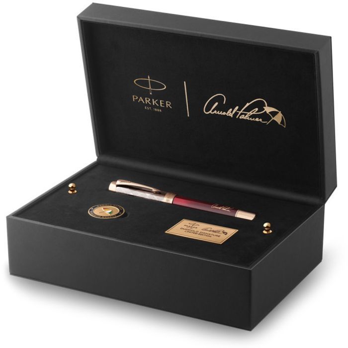 Ручка перьевая Parker DUOFOLD Arnold Palmer Signature Limited Edition GT  FP18-C F (98 901) изображение 5