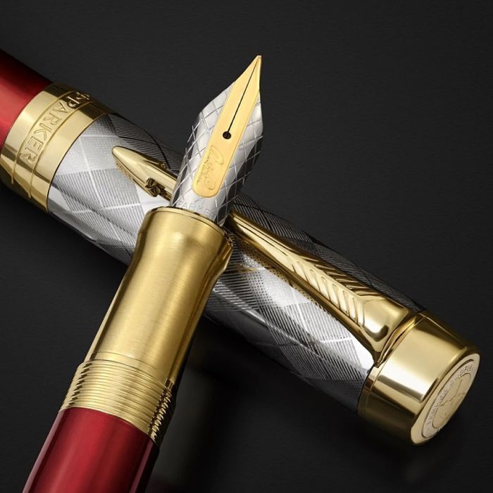 Ручка перьевая Parker DUOFOLD Arnold Palmer Signature Limited Edition GT  FP18-C F (98 901) изображение 8