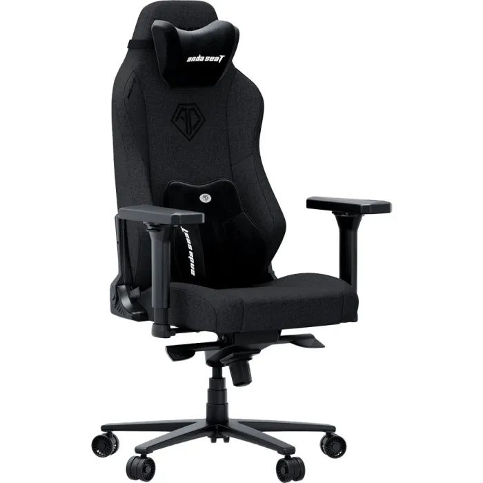 Кресло игровое AndaSeat Phantom 3 Fabric Size XL Dark Gray (AD18XL-52-GB-F-G01) изображение 2