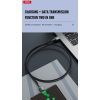 Дата кабель USB 2.0 AM to Lightning 1.0m 2.4A black XO (NB182-L-1-BK) изображение 3