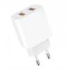 Зарядное устройство Denmen 2xUSB 2.4A white (DM-DC05-WH) изображение 2