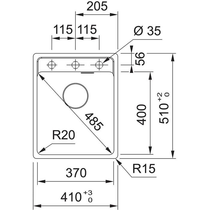 Мойка кухонная Franke 114.0668.861 изображение 2