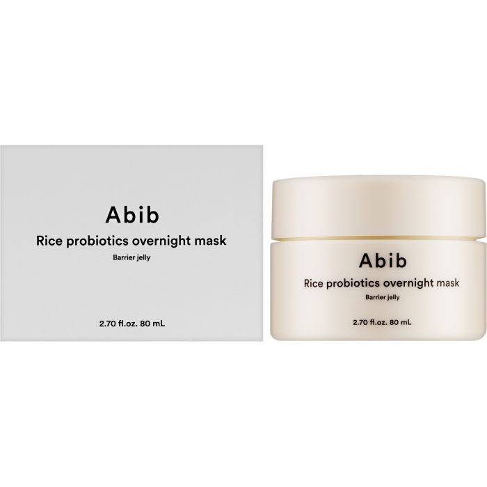 Маска для лица Abib Rice Probiotics Overnight Mask Barrier Jelly 80 мл (8809750460940) изображение 2