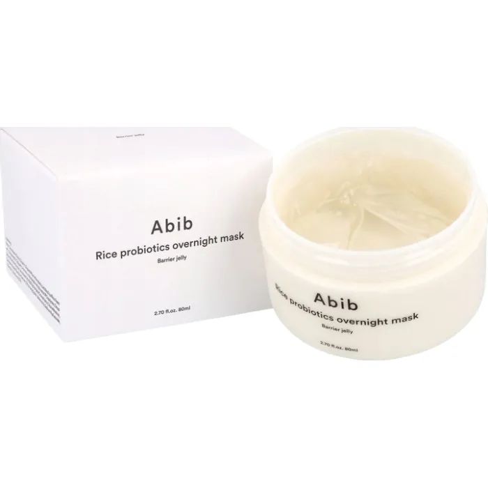 Маска для лица Abib Rice Probiotics Overnight Mask Barrier Jelly 80 мл (8809750460940) изображение 4