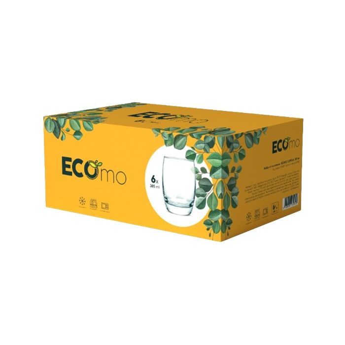 Набор стаканов Ecomo Cupola 385 мл 6 шт (ES1136) изображение 2