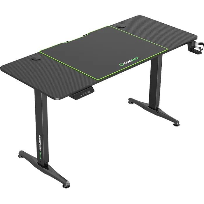 Компьютерный стол Gamemax D140-Carbon-EC з регулюванням висоти (D140-Carbon-EC)