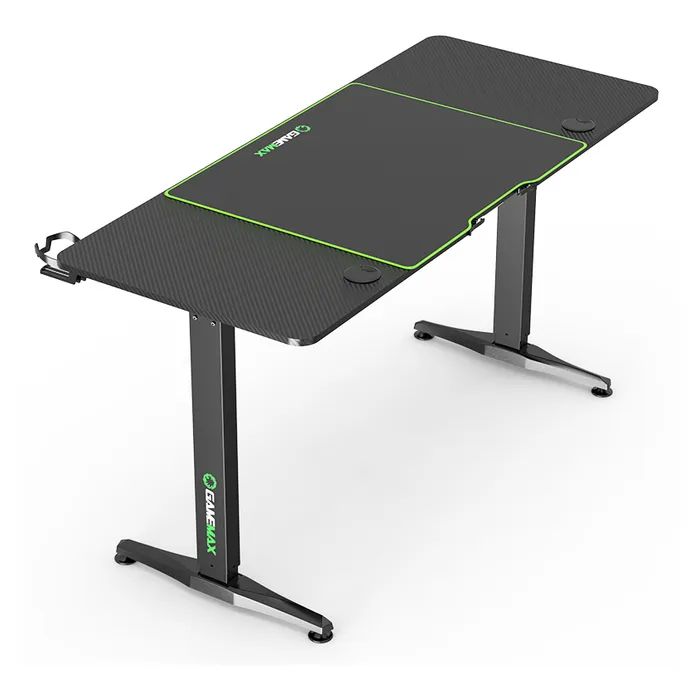 Компьютерный стол Gamemax D140-Carbon-EC з регулюванням висоти (D140-Carbon-EC) изображение 2
