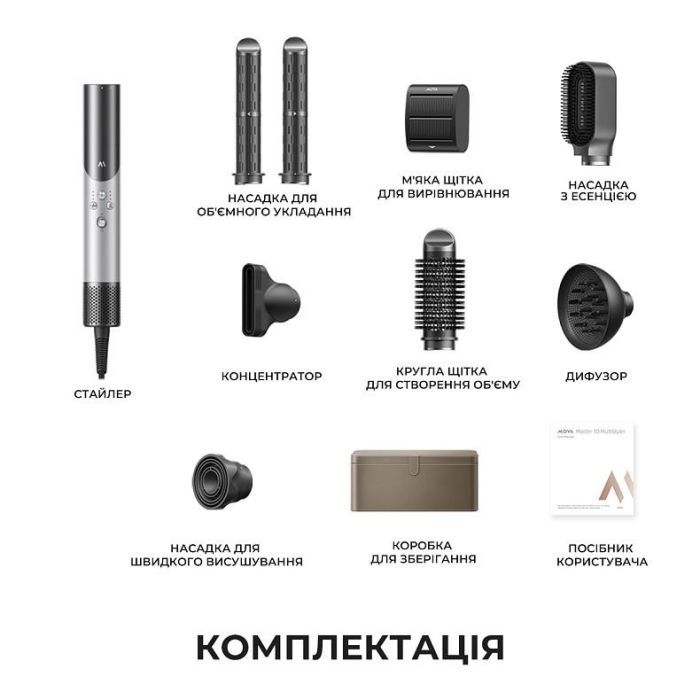 Стайлер MOVA Master 10 Lunar Silver (AMMA10 Lunar Silver) изображение 6