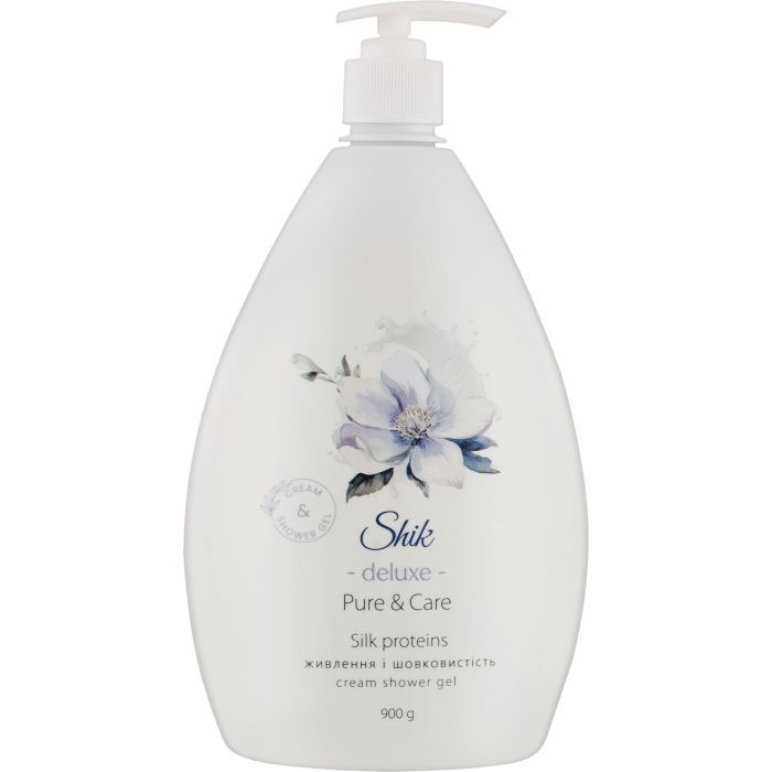 Гель для душа Shik Deluxe Pure & Care Silk Proteins 900 г (4823107607240)