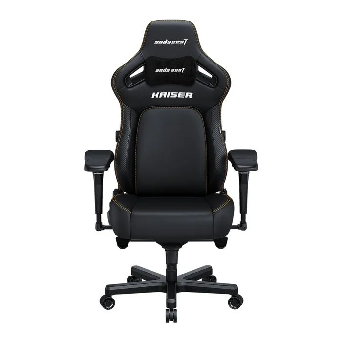 Кресло игровое Anda Seat Kaiser 4 PVC Size L Black (AD12YDDC-L-20-B-PV/C)