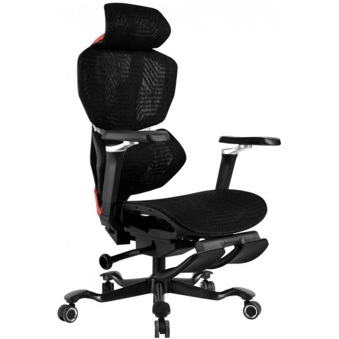 Кресло игровое GT Racer X-7001 Black/Yellow изображение 2