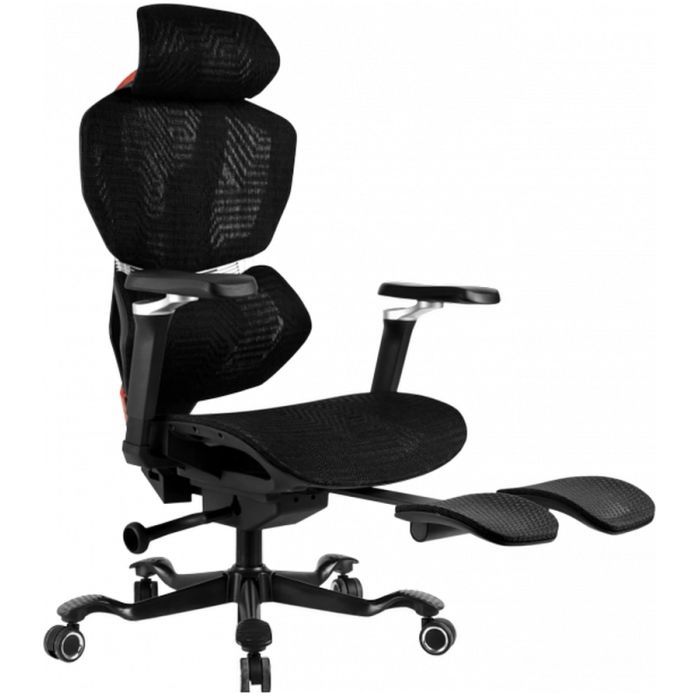 Кресло игровое GT Racer X-7001 Black/Yellow изображение 6