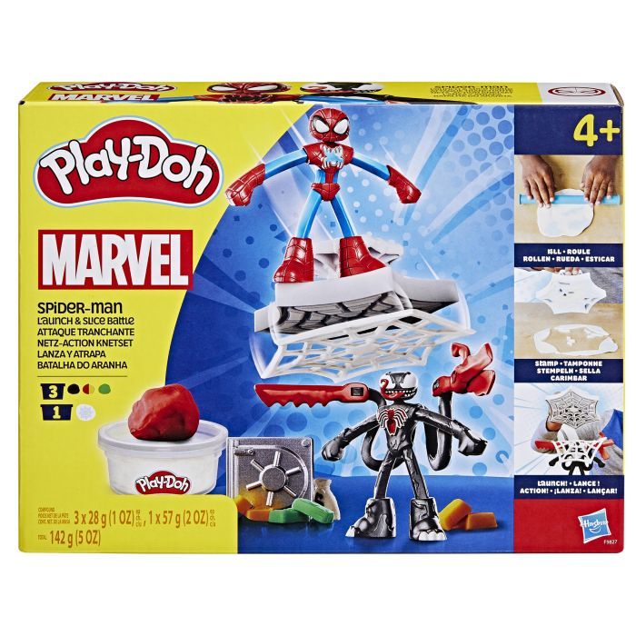 Набор для творчества Hasbro Play-Doh Marvel Спайдер-Мен Людина-павук (F9827)
