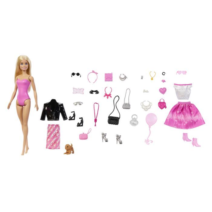 Ігровий набір Barbie Адвент-календар "Стиль та краса" (JFL63) зображення 5