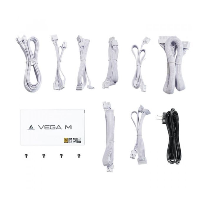 Блок питания Chieftec 1000W VEGA M WHITE (PPG-1000-CW) изображение 7