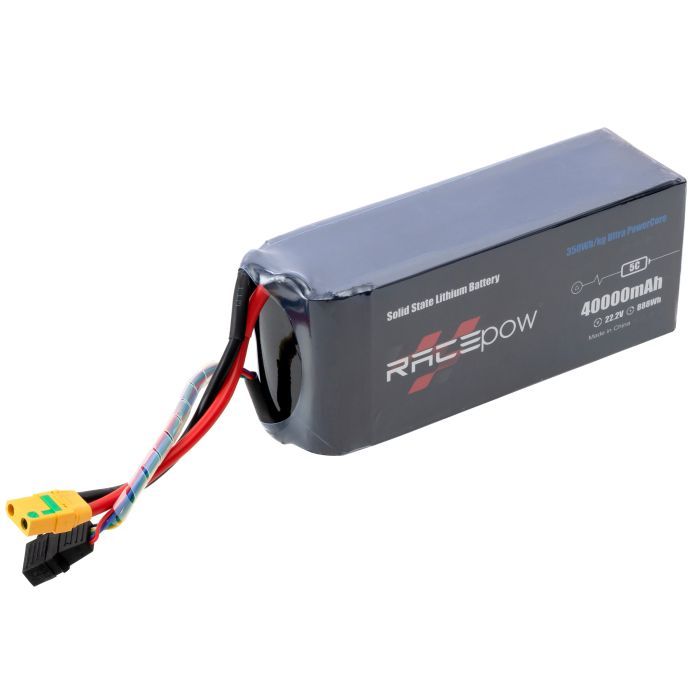 Аккумуляторный блок RacePow 350Wh/kg 40Ah 6S 22.2V 5C XT90S (350WHKG-40Ah-6S-5C) изображение 2
