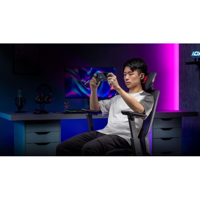 Кресло игровое ASUS SL400C ROG DESTRIER CORE Black (90GC01P0-MSG010) изображение 12