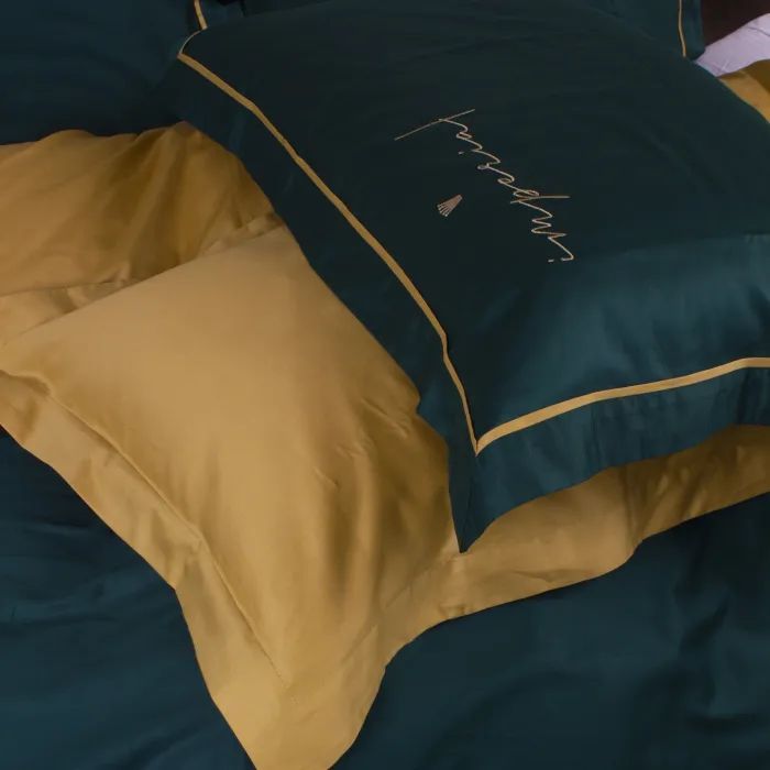 Постельное белье MirSon Сатин Imperial Satin Messina 175х210 двуспальный (2200007179084) изображение 2