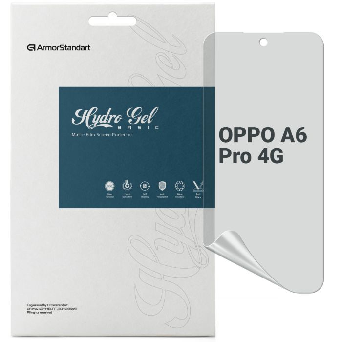 Плівка захисна Armorstandart hydrogel Matte OPPO A6 Pro 4G (ARM89181)