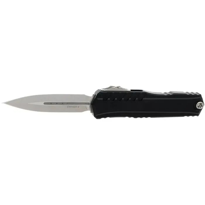 Нож Microtech Cypher II D/E Stonewash Standard Black (1242-10) > цены в Киеве и Украине Нож Microtech Cypher II D/E Stonewash Standard Black (1242-10)