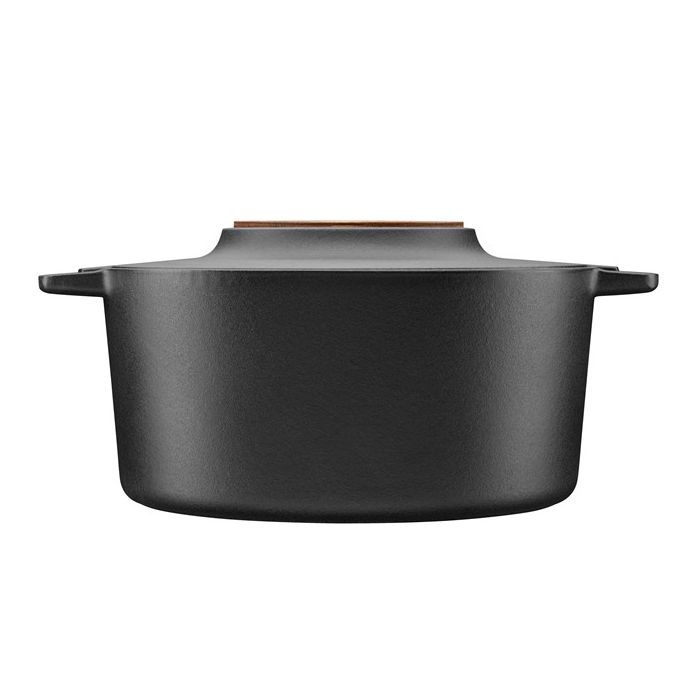 Кастрюля Fiskars Norden чавунна 6 л чорна (1026566) изображение 2