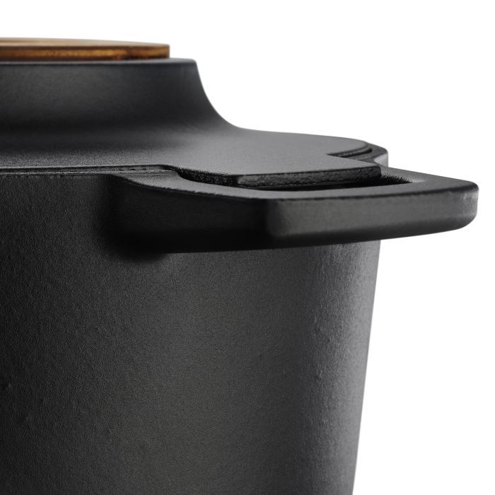 Кастрюля Fiskars Norden чавунна 6 л чорна (1026566) изображение 5