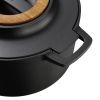 Кастрюля Fiskars Norden чавунна 4 л чорна (1026565) изображение 6