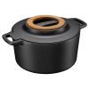 Кастрюля Fiskars Norden чавунна 4 л чорна (1026565)