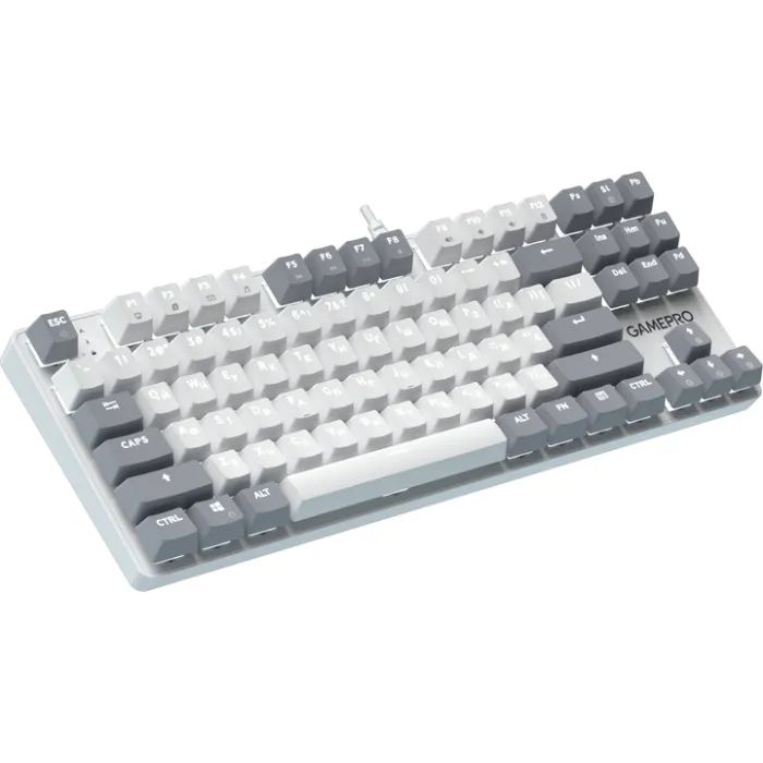 Клавіатура GamePro Genesis Metallic MK110G Outemu Red Switch USB UA Gray (MK110G) зображення 3