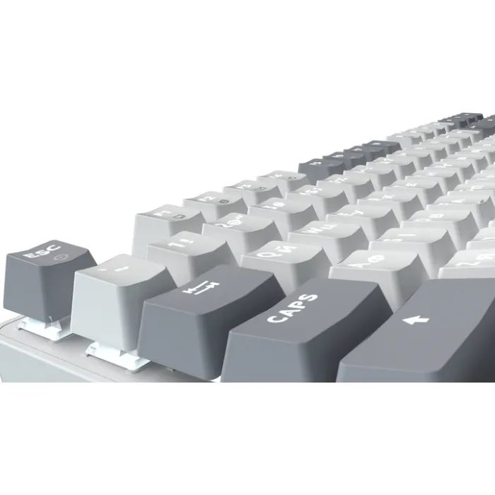 Клавіатура GamePro Genesis Metallic MK110G Outemu Red Switch USB UA Gray (MK110G) зображення 6