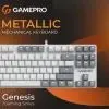 Клавиатура GamePro Genesis Metallic MK110W Outemu Red Switch USB UA White (MK110W) изображение 7