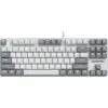 Клавиатура GamePro Genesis Metallic MK110W Outemu Red Switch USB UA White (MK110W)