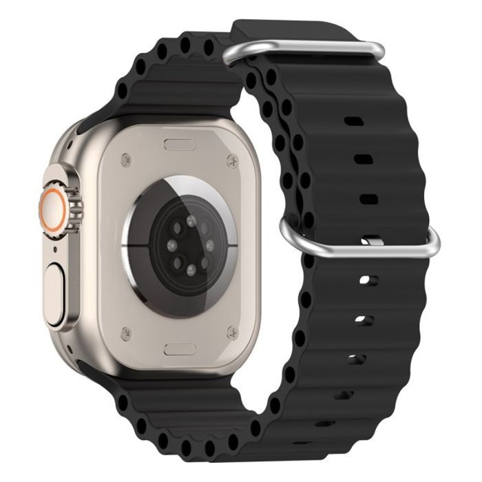 Ремінець до смарт-годинника Armorstandart Ocean Band для Apple Watch 42 (Series 11-10)/41/40/38 Black (ARM74233) зображення 3