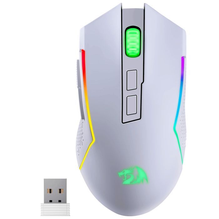 Мишка Redragon Trident Wireless White (71864) зображення 2