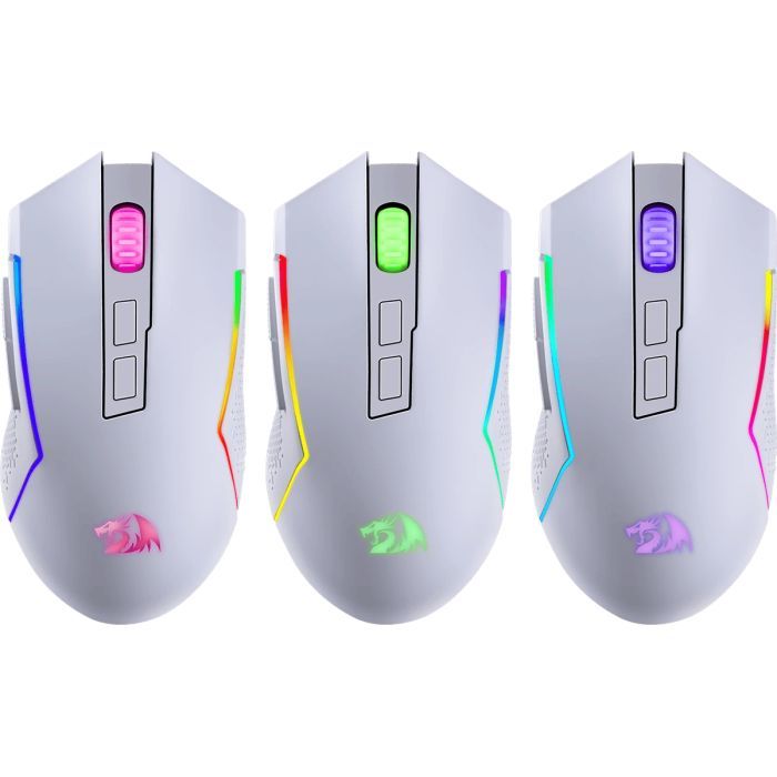 Мишка Redragon Trident Wireless White (71864) зображення 3