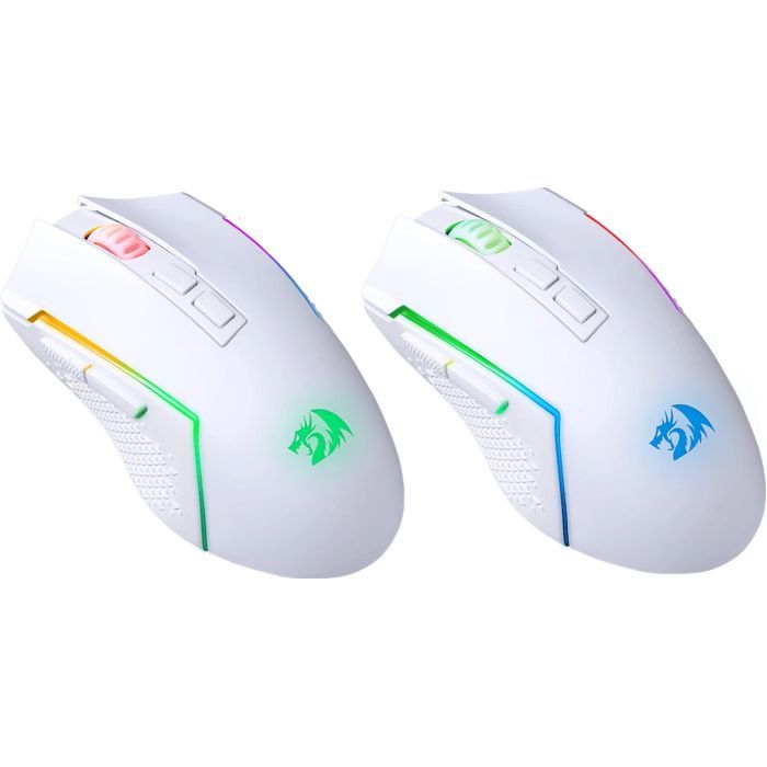 Мишка Redragon Trident Wireless White (71864) зображення 4
