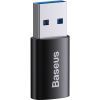 Переходник USB 3.1 M to USB-C F black Baseus (ZJJQ000101) изображение 2