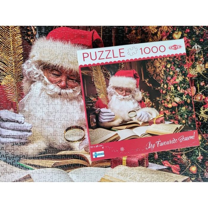 Пазл Tactic Санта вдома, 1000 елементів (59219) зображення 5