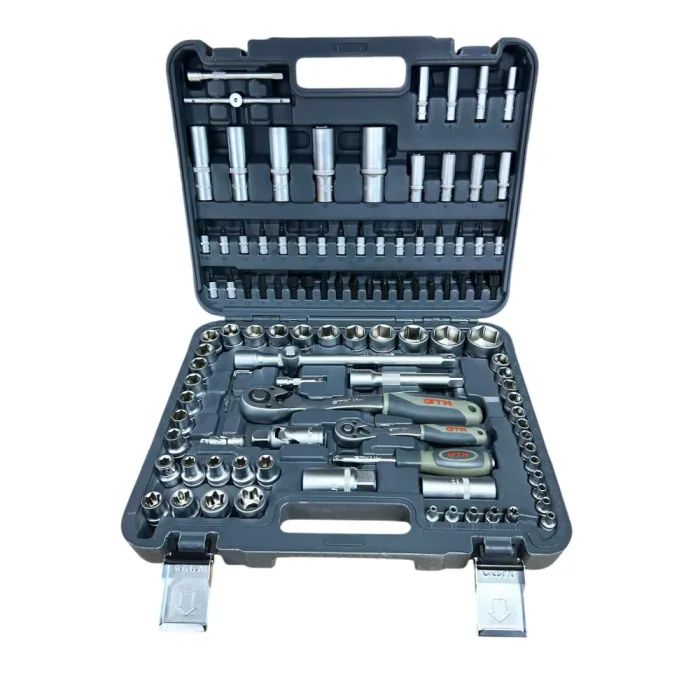 Набір інструментів GTM 108шт. 1/2-1/4" 4-32мм, кейс (GTS-108)