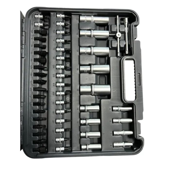 Набір інструментів GTM 108шт. 1/2-1/4" 4-32мм, кейс (GTS-108) зображення 3