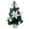 Штучна ялинка Chomik прикрашена, сріблястий декор, 30см (5900779874053)