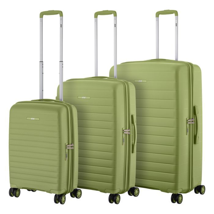 Набір валіз 2E Aero (L+M+S), сіро-коричневі (2E-SPP-AERO-SET3-TP) зображення 2