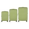 Набір валіз 2E Aero (L+M+S), оливково-зелені (2E-SPP-AERO-SET3-MG) зображення 3