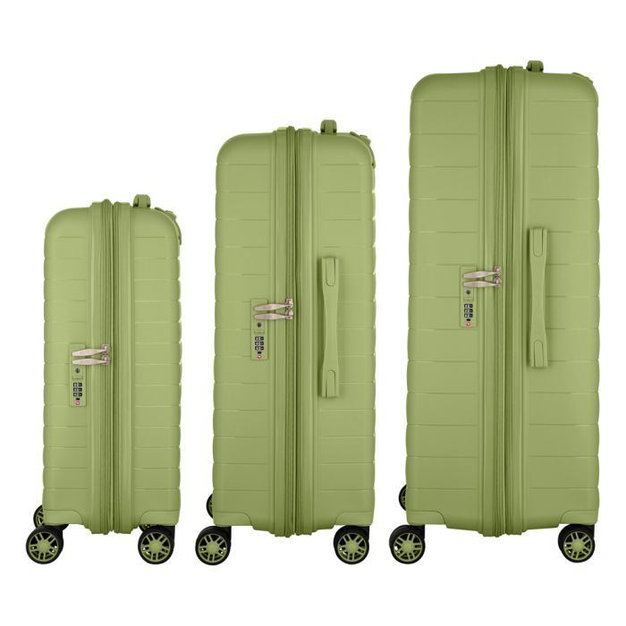 Набір валіз 2E Aero (L+M+S), сіро-коричневі (2E-SPP-AERO-SET3-TP) зображення 5