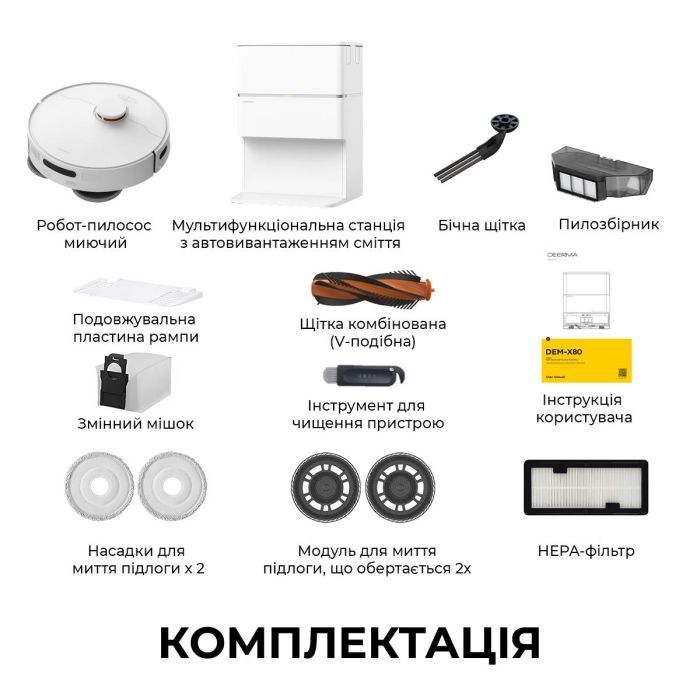 Пылесос Deerma X80 (DEM-X80) изображение 11