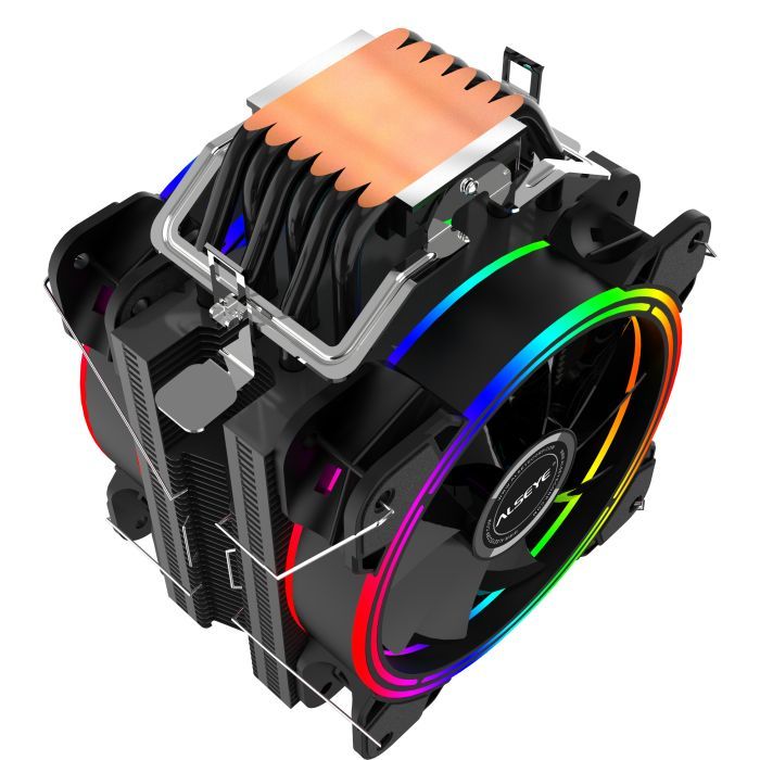 Кулер для процессора Alseye H120D-4.0 (Black) (AS.01.02.0009) изображение 8