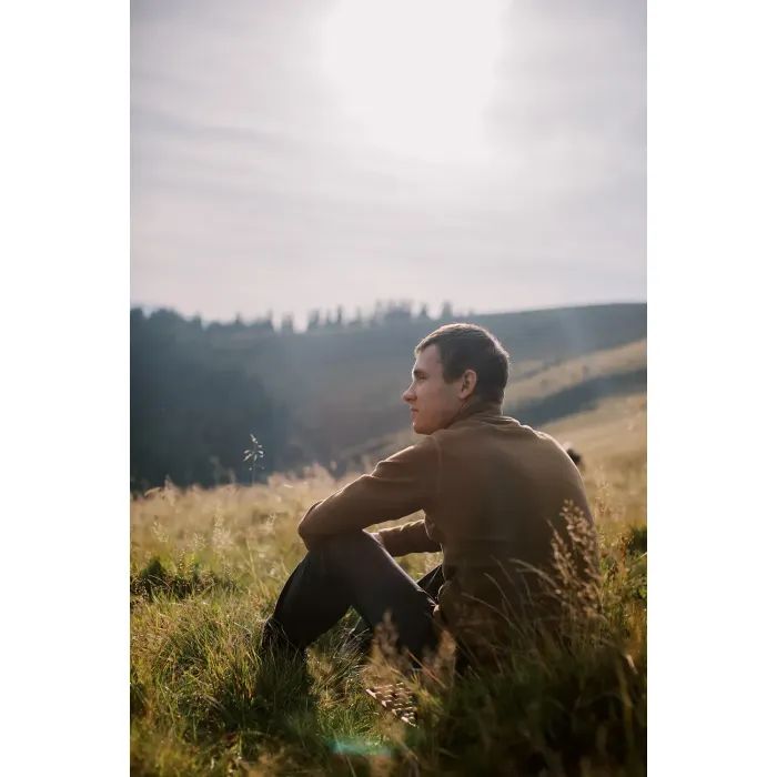 Кофта Tribe Fleece Jacket Full Zip T-KJ-0011-sand, 46 (T-KJ-0011-sand-46) зображення 5