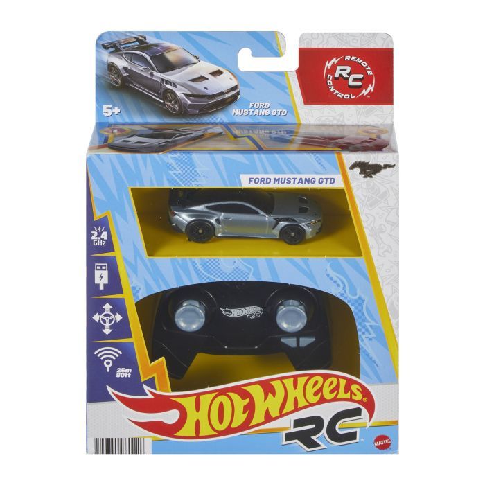 Радиоуправляемая игрушка Hot Wheels Ford Mustang GTD (JBH04) изображение 4