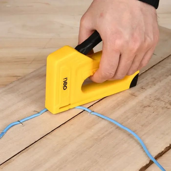 Степлер строительный Deli EDL238002 изображение 5